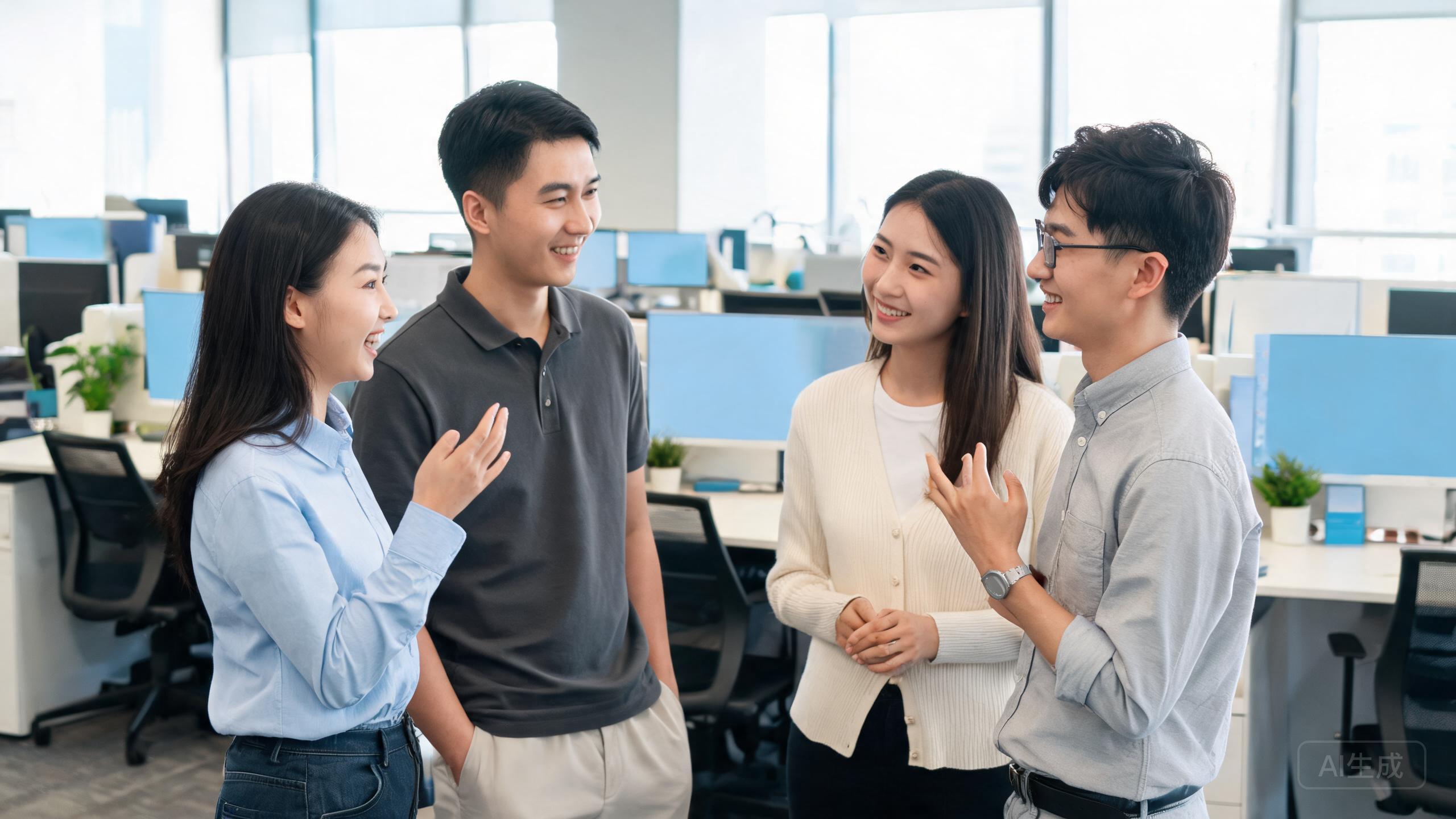 企业团队使用AI工具优化线索流转流程