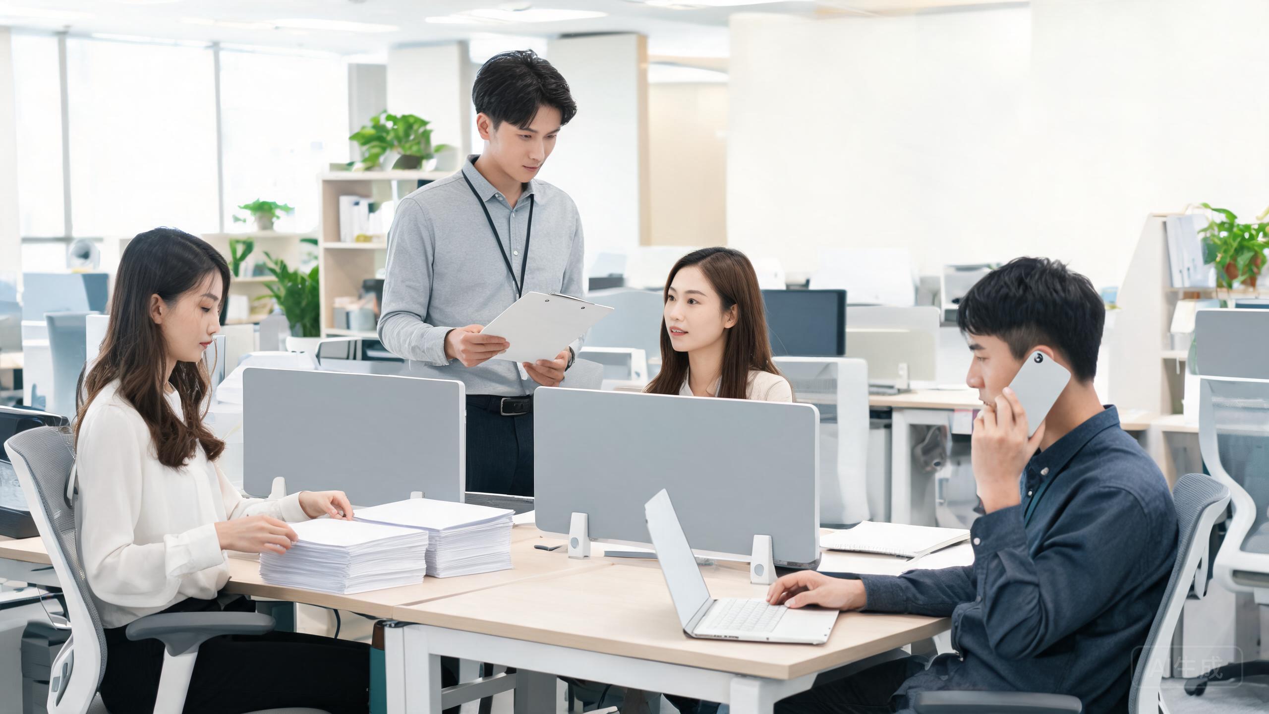 销售团队按照线索等级分工对接客户的实景